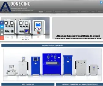 Aldonex.com(ALDONEX I Reliability You Can Trust) Screenshot