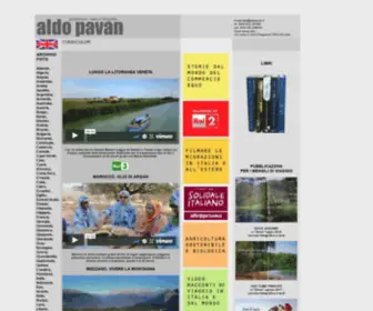 Aldopavan.it(Aldo Pavan giornalista) Screenshot