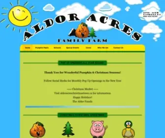 Aldoracresfamilyfarm.ca(Aldor Acres) Screenshot