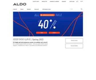 Aldoshoes.com.ro(Descopera Noua Colectie ALDO) Screenshot