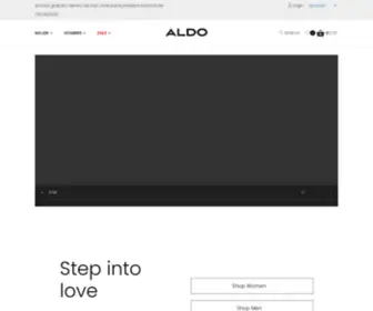 Aldoshoes.cr(El destino para personas consientes de tendencia) Screenshot