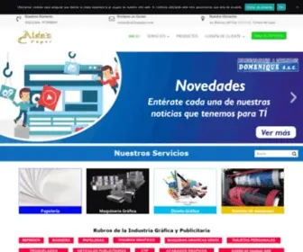 Aldospaper.com(PAPELERA ALDOS) Screenshot