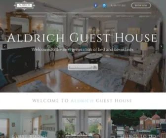 Aldrichguesthouse.com(Aldrich Guest House) Screenshot