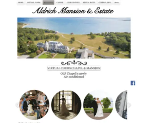 Aldrichmansion.com(HOME) Screenshot