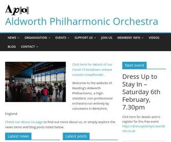 Aldworthphilharmonic.org.uk(Aldworth Philharmonic Orchestra) Screenshot