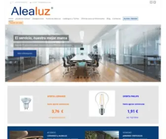 Alealuz.com(Tienda) Screenshot