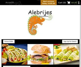 Alebrijesmexicanrest.com(Taqueria Mexico Lindo) Screenshot