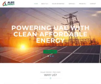 Alecenergy.ae(ALEC Energy Home) Screenshot