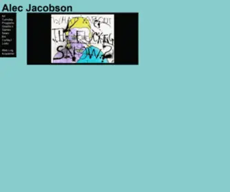 AlecJacobson.com(Alec Jacobson) Screenshot