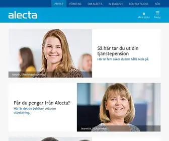 Alecta.se(Alecta) Screenshot