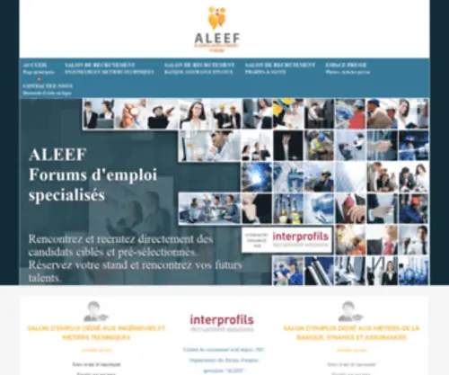 Aleef-DZ.com(ACCUEIL) Screenshot