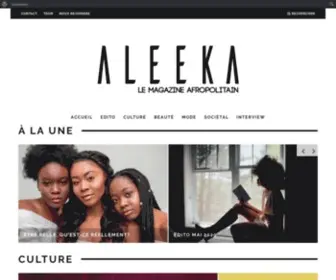 Aleeka.com(Accueil) Screenshot