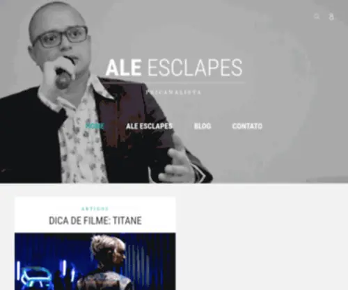 Aleesclapes.com(Ale Esclapes Psicanalista) Screenshot