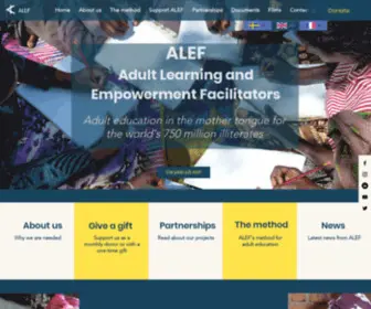 Alef.org(Home) Screenshot