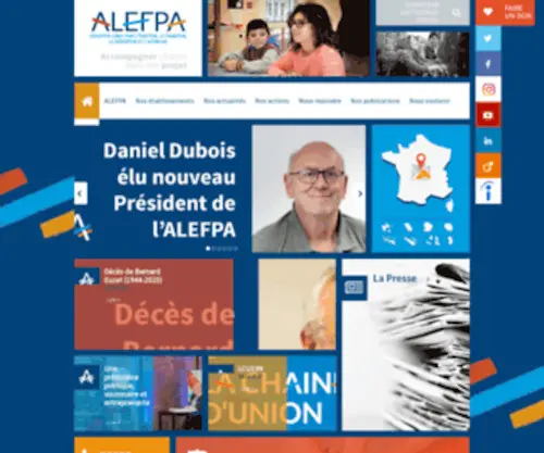 Alefpa.asso.fr(Alefpa) Screenshot