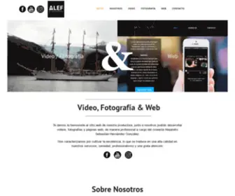 Alefproducciones.cl(Alef Producciones) Screenshot