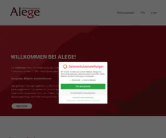 Alege.de(Die erfahrene Online) Screenshot