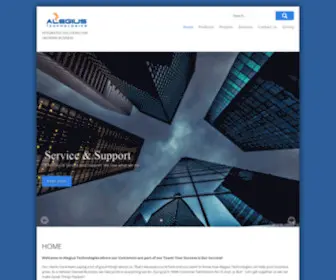 Alegiustechnologies.com(Alegius Technologies) Screenshot