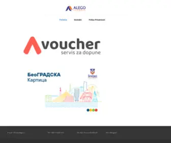 Alego.rs(ALEGO prodavnica) Screenshot