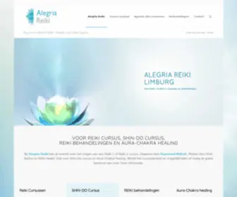 Alegriareiki.com(Reiki Limburg) Screenshot