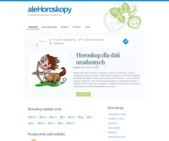 Alehoroskopy.pl(Horoskop na 2016) Screenshot