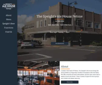 Alehousepetone.co.nz(Speight's Ale House Petone) Screenshot