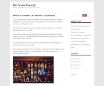 Alehousesprings.com(Bar Scene Toxicity) Screenshot