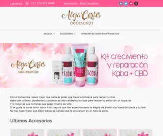 Alejacortesaccesorios.com(Inicio) Screenshot