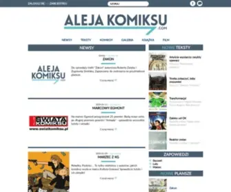 Alejakomiksu.com(Strona g) Screenshot