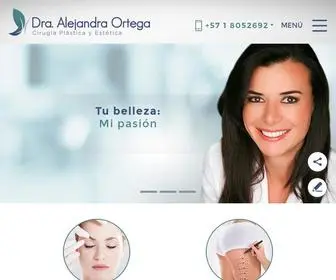 Alejandraortega-MD.com(Mejor cirujano plástico en bogotá) Screenshot