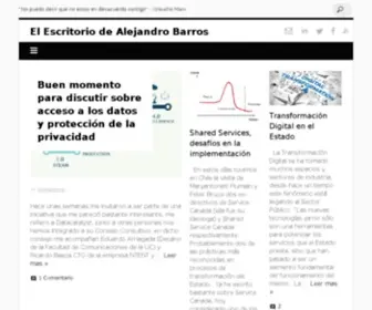 Alejandrobarros.com(Alejandro Barros) Screenshot