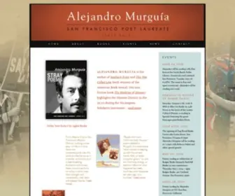 Alejandromurguia.org(Alejandro Murguía) Screenshot