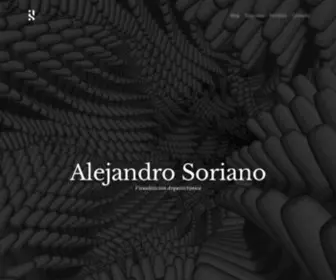 Alejandrosoriano.xyz(Alejandro Soriano · Visualización Arquitectónica y Formación 3D) Screenshot