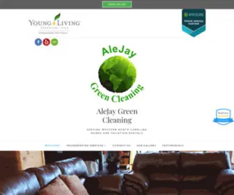 Alejaygreencleaning.com(Alejay Green Cleaning) Screenshot