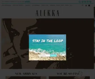 Alekka.com(Alekka) Screenshot