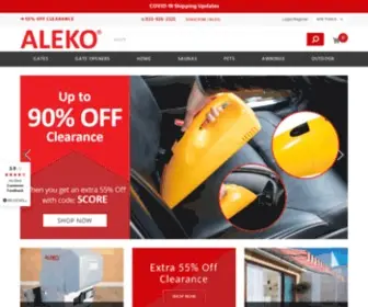 Alekoproducts.com(ALEKO) Screenshot