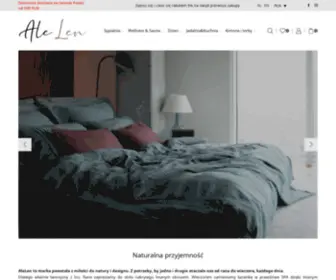 Alelen.com(Pościel) Screenshot
