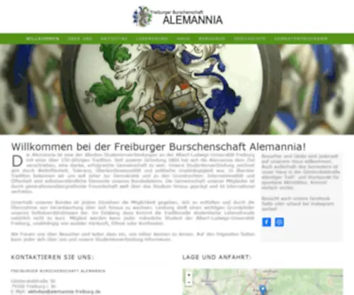 Alemannia-Freiburg.de(Alemannia Freiburg) Screenshot