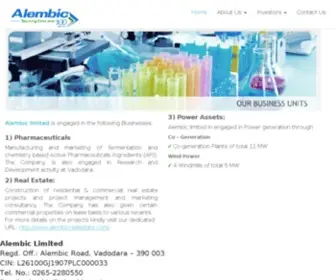 Alembiclimited.com(Alembic Ltd) Screenshot