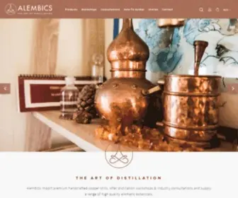 Alembics.co.nz(The Art of Distillation) Screenshot