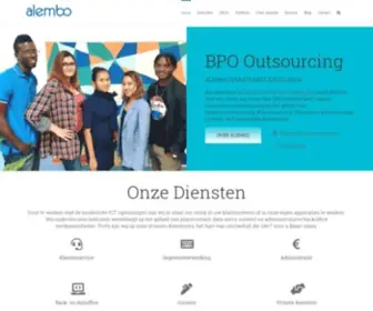 Alembo.nl(Nederlandstalige outsourcing) Screenshot