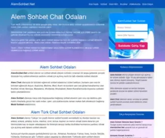 Alemsohbet.net Screenshot
