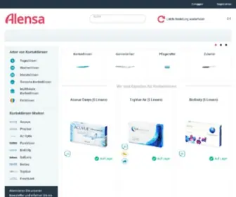 Alensa.at(Kontaktlinsen g) Screenshot