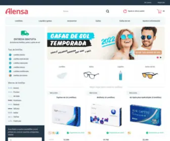 Alensa.es(Lentillas) Screenshot