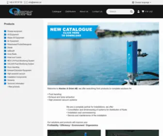 Alentec.com(Alentec & Orion AB) Screenshot