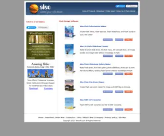 Aleosoft.com(Flash Banner Maker) Screenshot