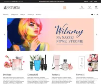 Aleperfumeria.pl(Oryginalne perfumy damskie i najlepsze m) Screenshot