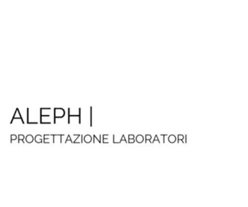 Aleph-Tech.it(Soluzioni professionali per il tuo laboratorio) Screenshot