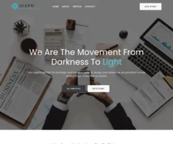 Alephaz.com(Aleph Inc) Screenshot