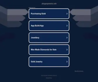 Aleppojewels.net(جَـوَاهِــرُ) Screenshot
